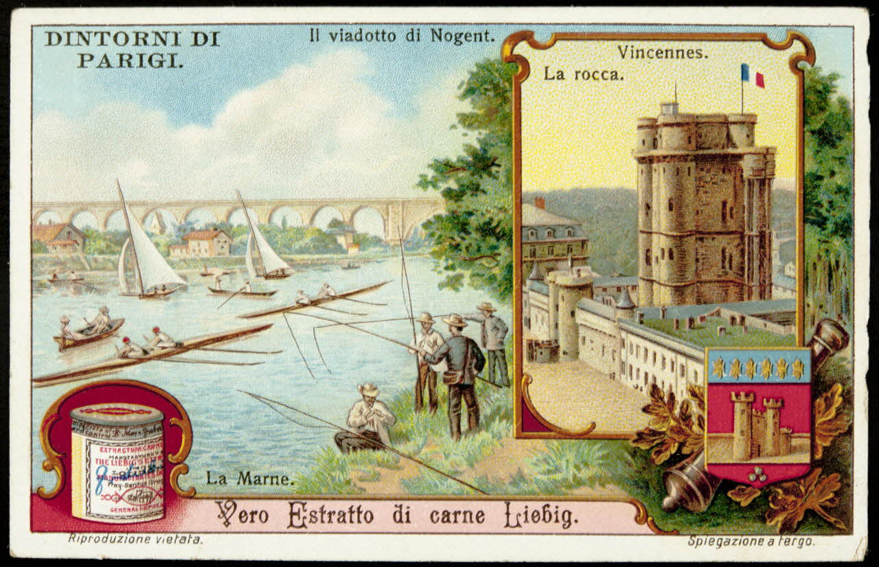 Liebig carte réclame chromo 1912 1995.1.2968.6 Photo