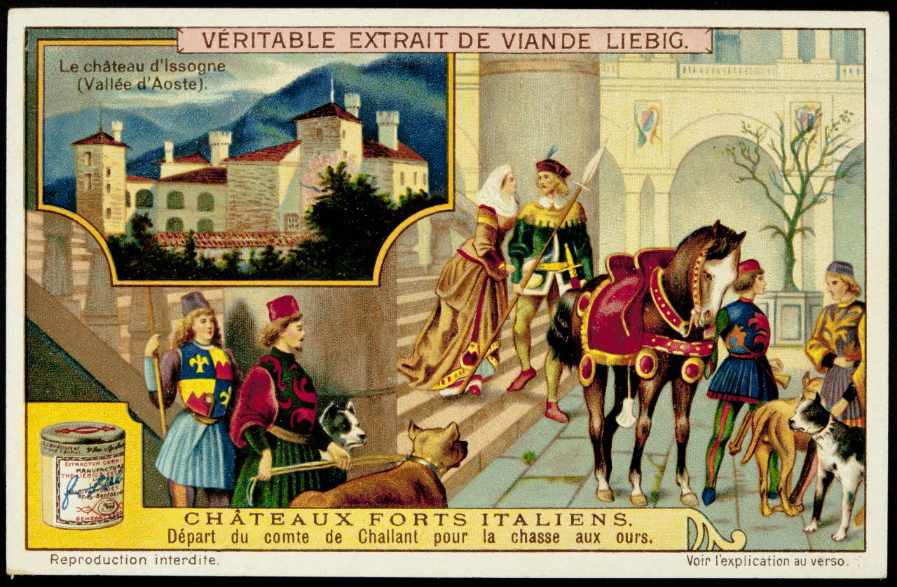 Liebig carte réclame chromo 1913 1995.1.2972.5 Photo