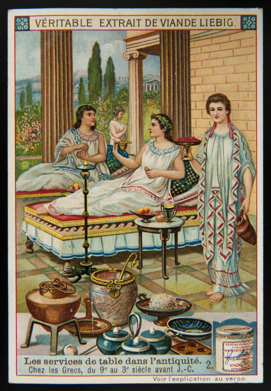 Liebig carte réclame chromo 1909 1995.1.2977.2 Photo