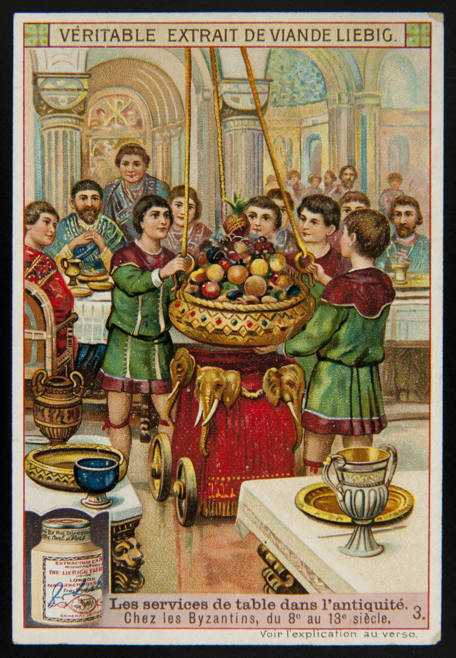 Liebig carte réclame chromo 1909 1995.1.2977.3 Photo