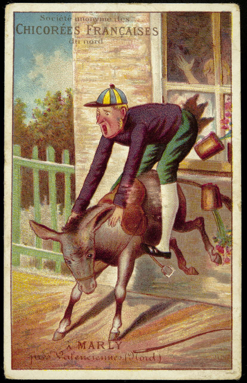 Gombert carte réclame chromo Paris 1890-1914 1995.1.2987.1 Photo