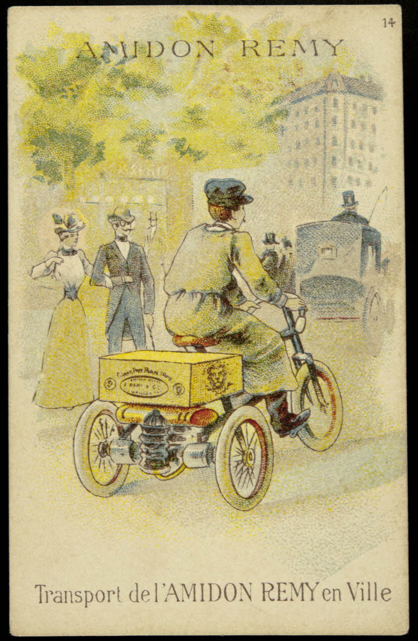 Gombert carte réclame chromo Paris 1890-1914 1995.1.2988.12 Photo