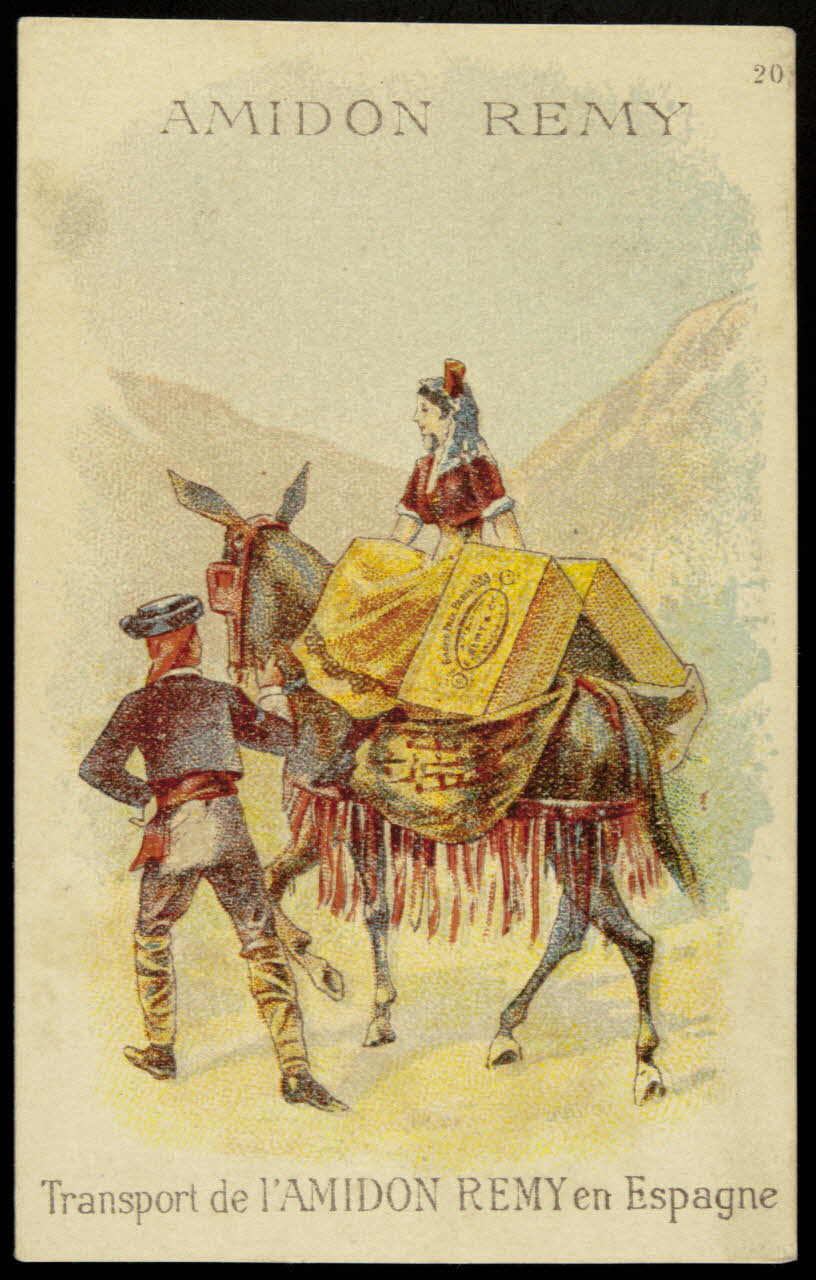 Gombert carte réclame chromo Paris 1890-1914 1995.1.2988.18 Photo