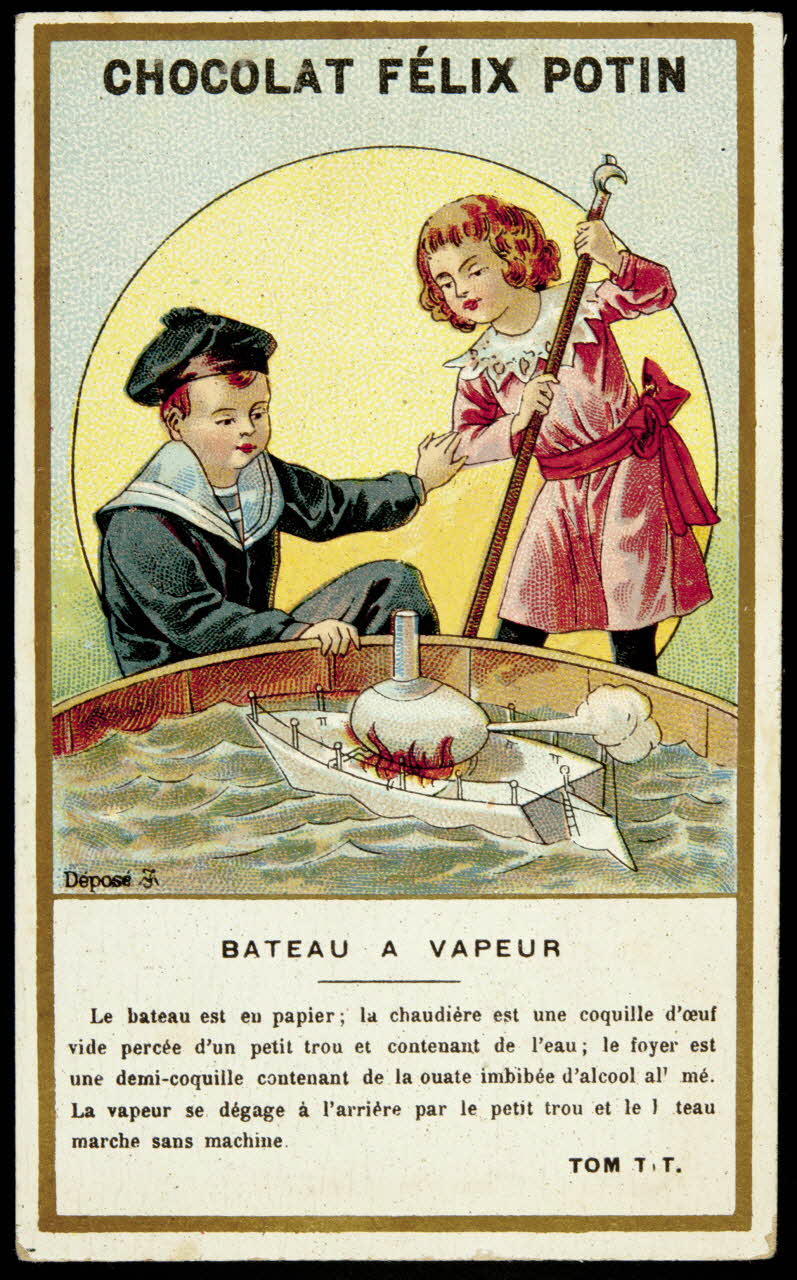 Vallet-Minot et Cie carte réclame chromo Paris 1889-1914 1995.1.299.1 Photo