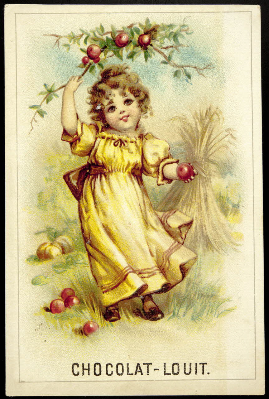 Gombert carte réclame chromo Paris 1890-1914 1995.1.2991.1 Photo