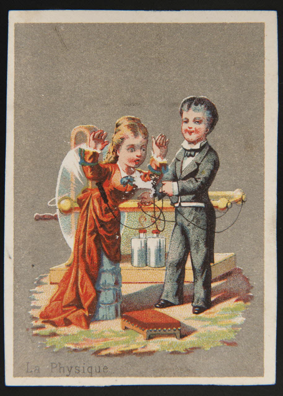 Bouillon-Rivoyre carte réclame chromo Paris 1877-1893 1995.1.3002.2 Photo