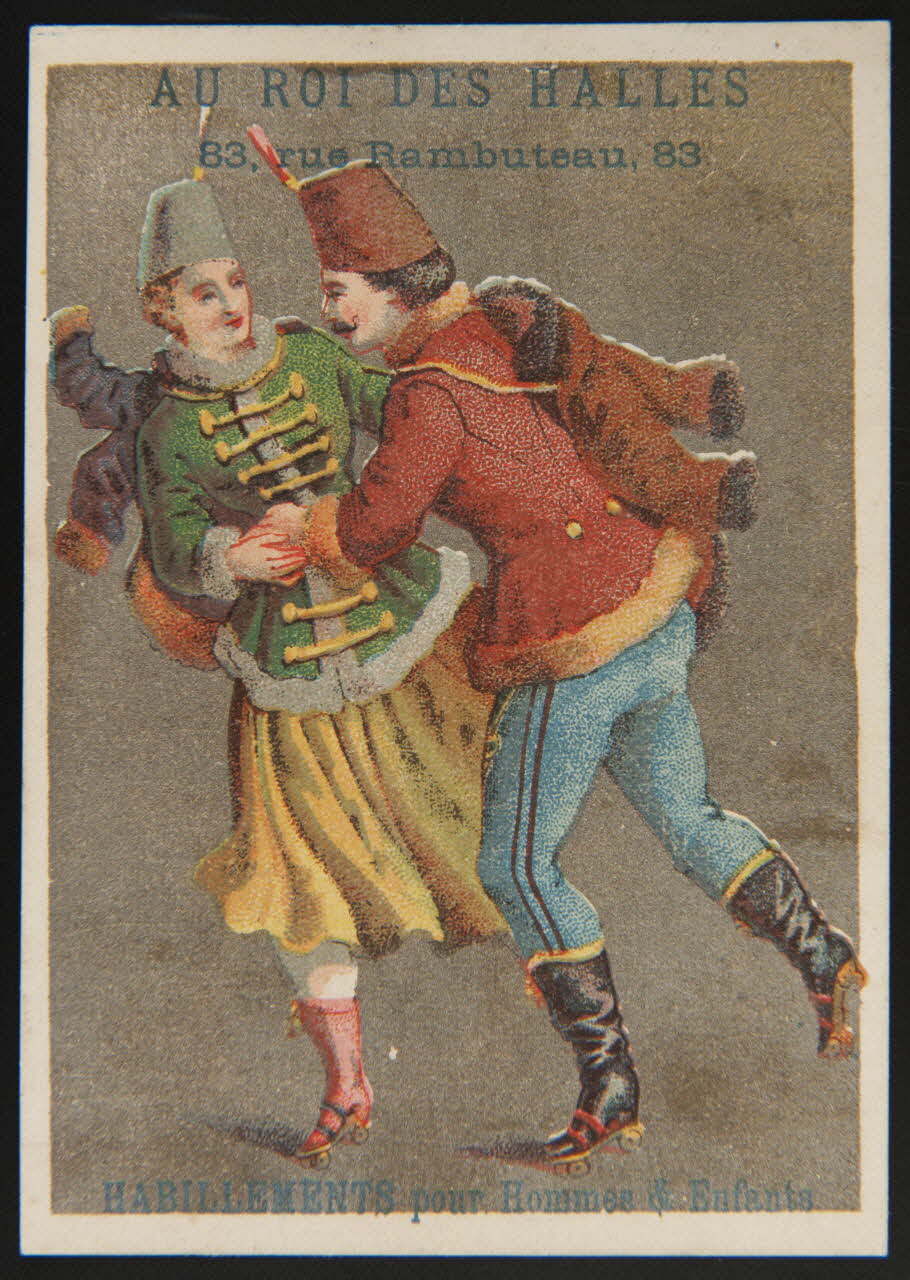 carte réclame chromo Paris 1878-1880 1995.1.3003.2 Photo