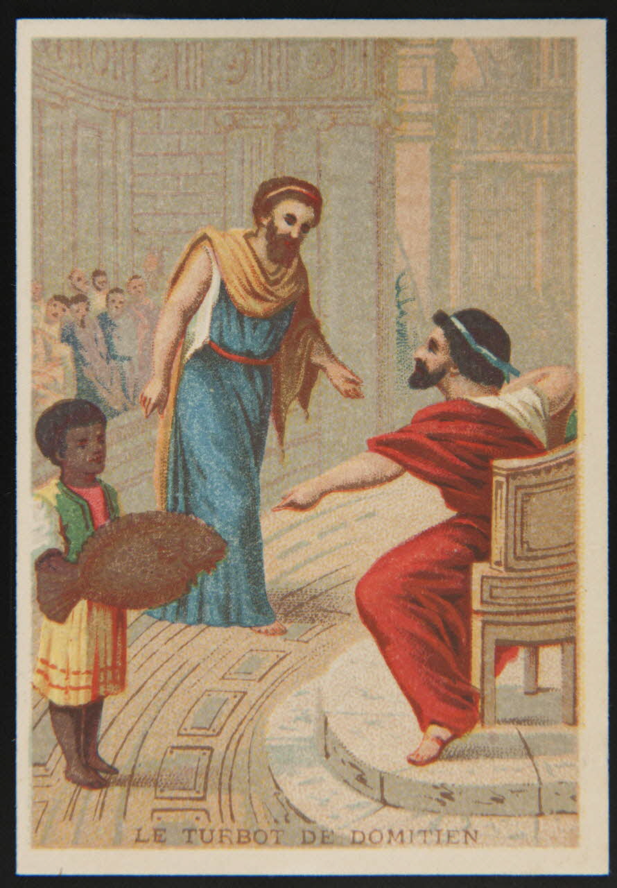 Bouillon-Rivoyre carte réclame chromo Paris 1877-1893 1995.1.3004.4 Photo