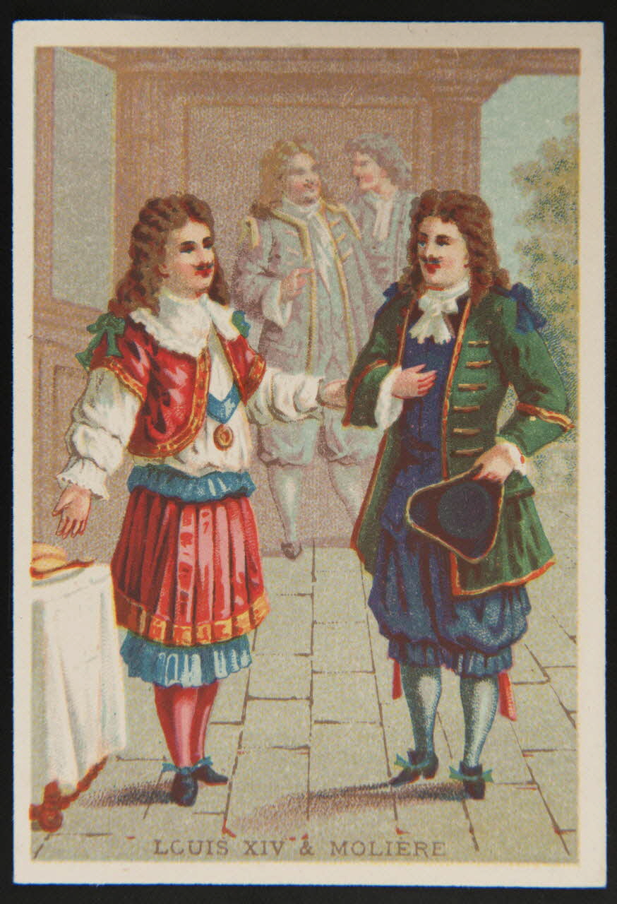 Bouillon-Rivoyre carte réclame chromo Paris 1877-1893 1995.1.3004.5 Photo