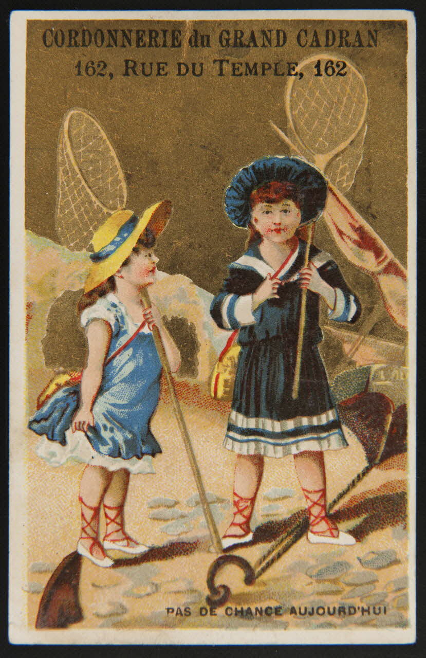 Bouillon-Rivoyre ; Michel L. carte réclame chromo Paris 1877-1893 1995.1.3008.5 Photo