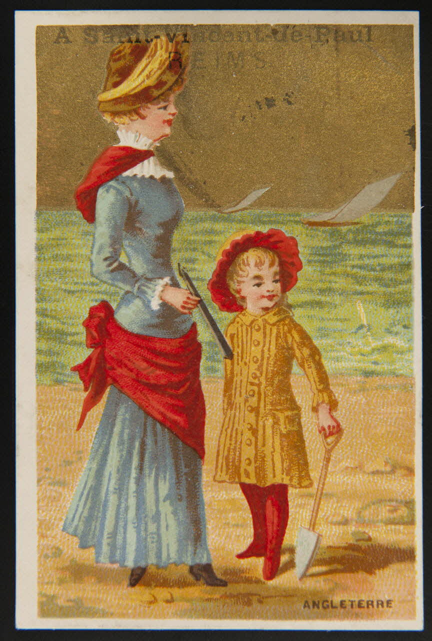 Bouillon-Rivoyre ; Michel L. carte réclame chromo Paris 1877-1893 1995.1.3009.6 Photo