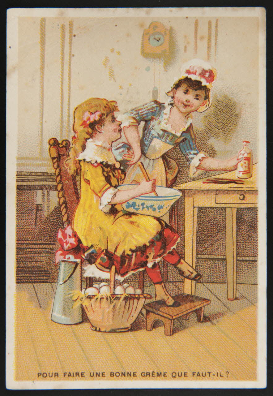 Bouillon-Rivoyre ; Remtremont carte réclame chromo Paris 1877-1893 1995.1.3011.5 Photo