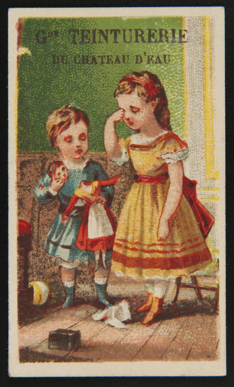 Bouillon-Rivoyre ; Michel L. carte réclame chromo Paris 1877-1893 1995.1.3015.5 Photo