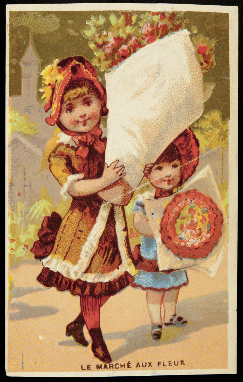 Bouillon-Rivoyre ; Deplanche carte réclame chromo Paris 1877-1893 1995.1.3023.5 Photo