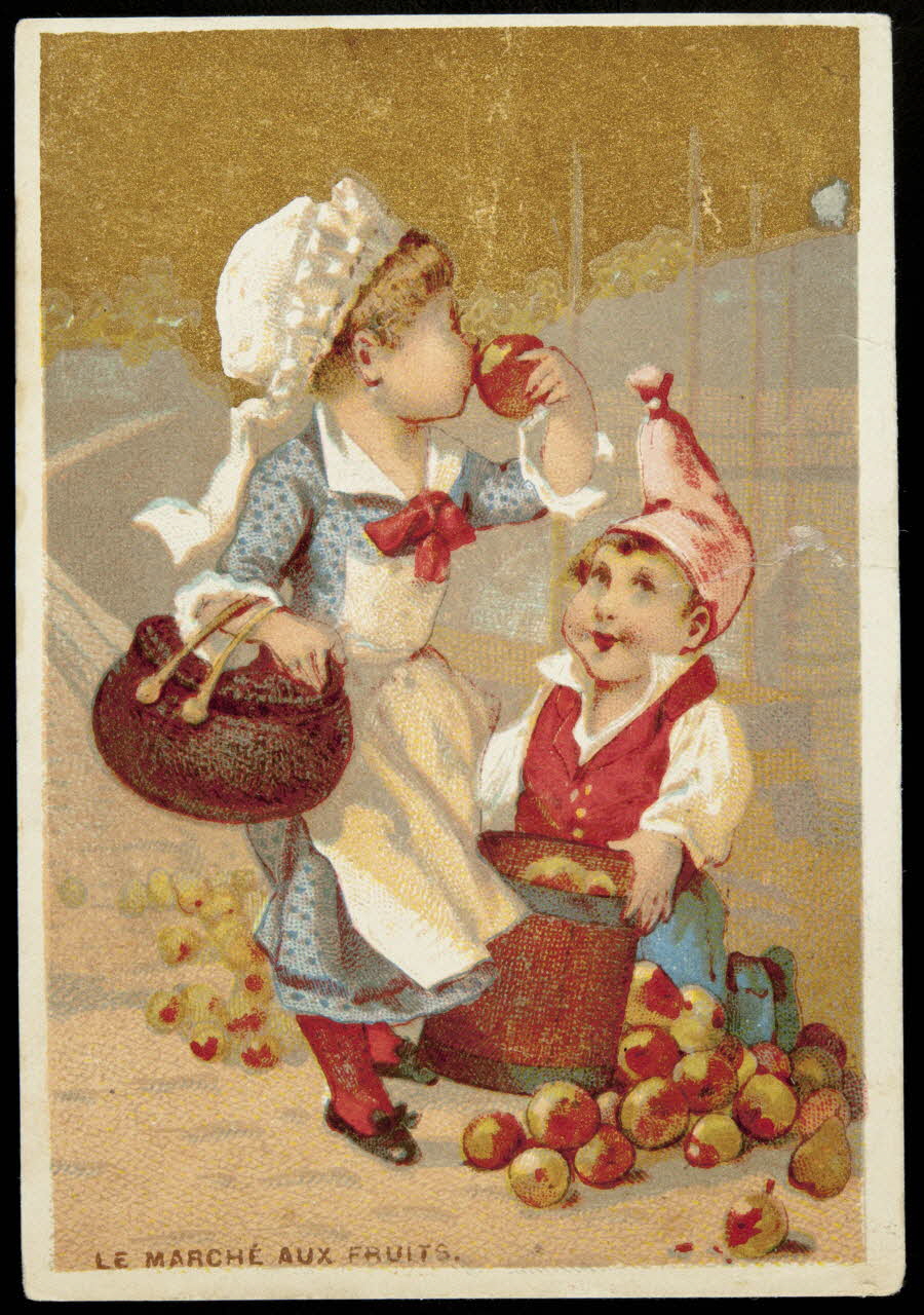 Bouillon-Rivoyre ; Michel L. carte réclame chromo Paris 1877-1893 1995.1.3023.7 Photo