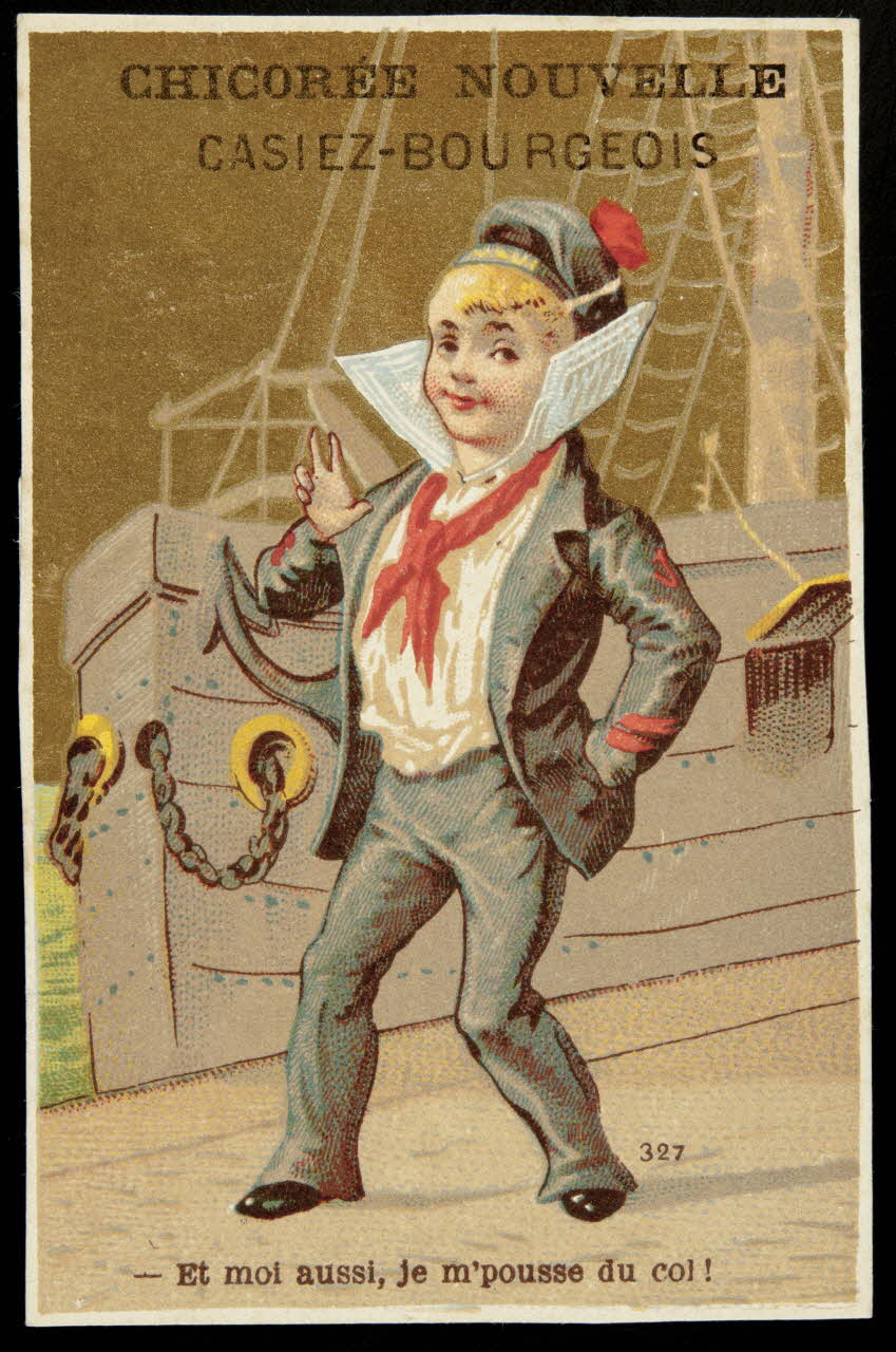 Bouillon-Rivoyre carte réclame chromo Paris 1877-1893 1995.1.3026.1 Photo