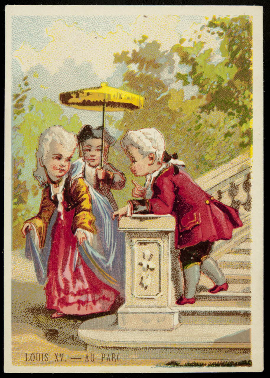 Bouillon-Rivoyre ; Lessertisseux carte réclame chromo Paris 1877-1893 1995.1.3029.5 Photo