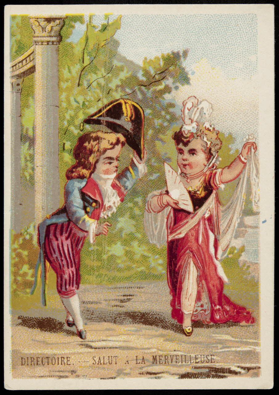 Bouillon-Rivoyre ; Lessertisseux carte réclame chromo Paris 1877-1893 1995.1.3029.6 Photo