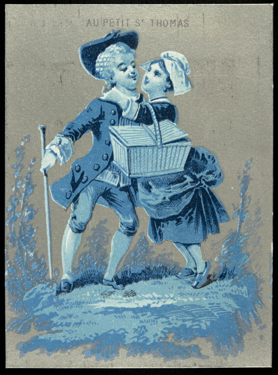 Bouillon-Rivoyre ; Michel L. carte réclame chromo Paris 1877-1893 1995.1.3035.2 Photo