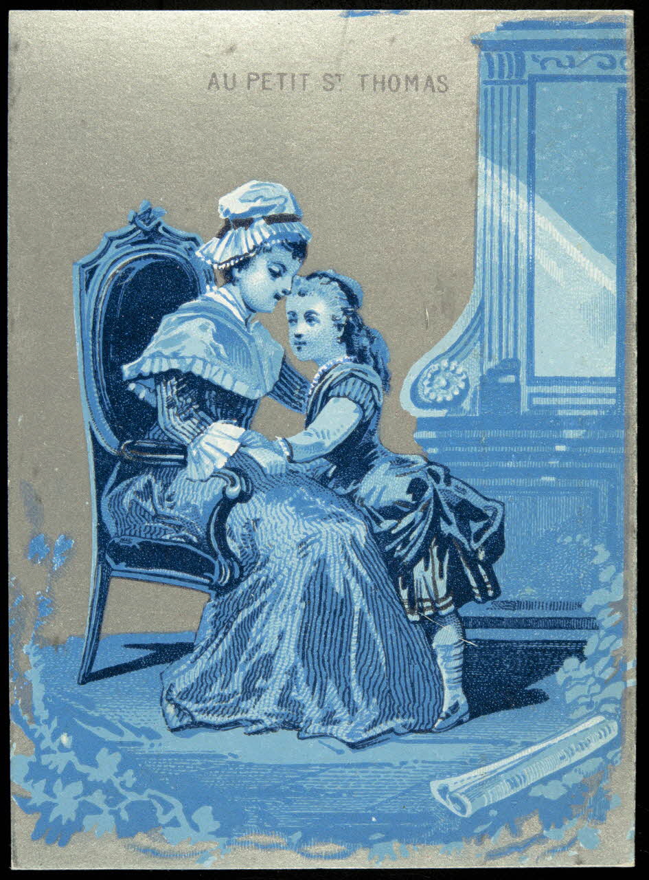 Bouillon-Rivoyre ; Michel L. carte réclame chromo Paris 1877-1893 1995.1.3035.3 Photo