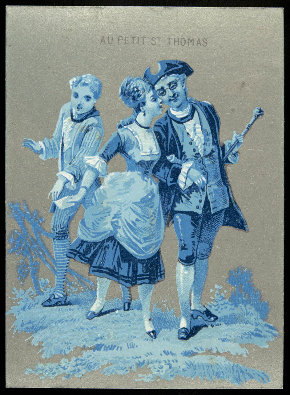 Bouillon-Rivoyre ; Michel L. carte réclame chromo Paris 1877-1893 1995.1.3035.4 Photo