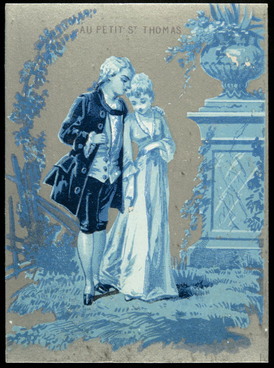 Bouillon-Rivoyre ; Michel L. carte réclame chromo Paris 1877-1893 1995.1.3035.5 Photo