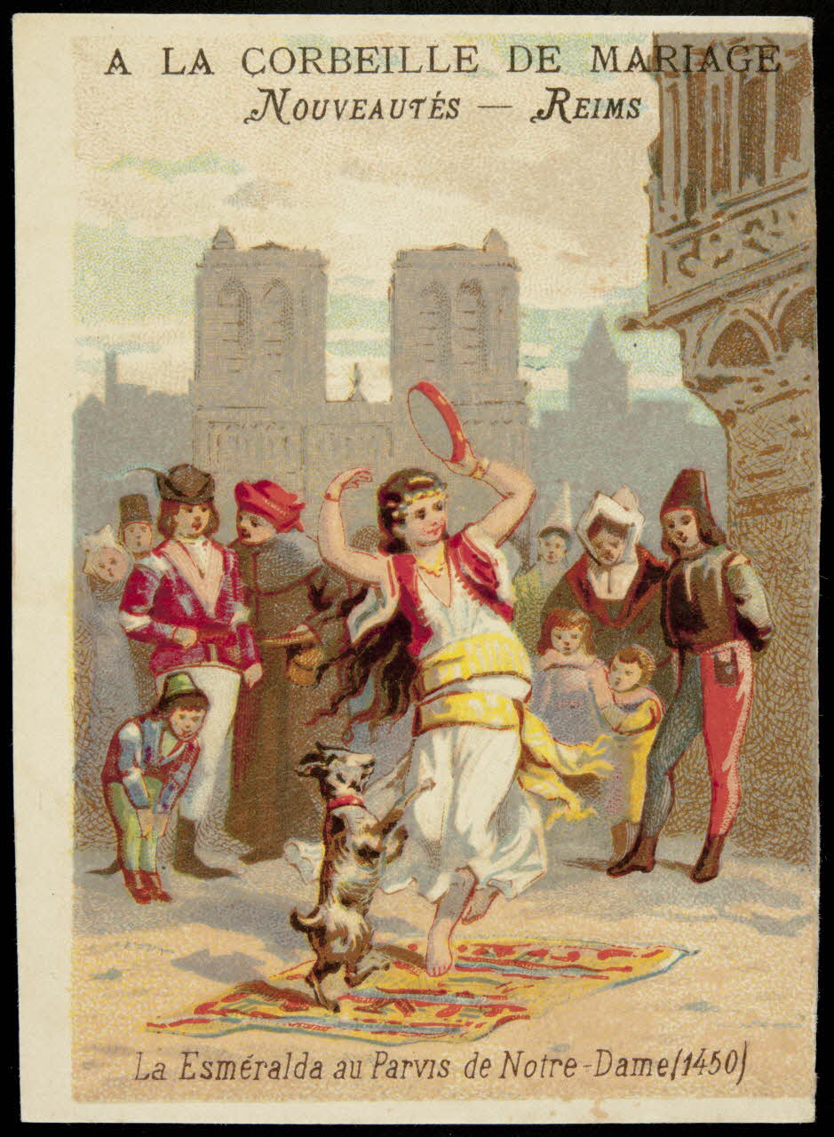 Bouillon-Rivoyre carte réclame chromo Paris 1877-1893 1995.1.3037.1 Photo