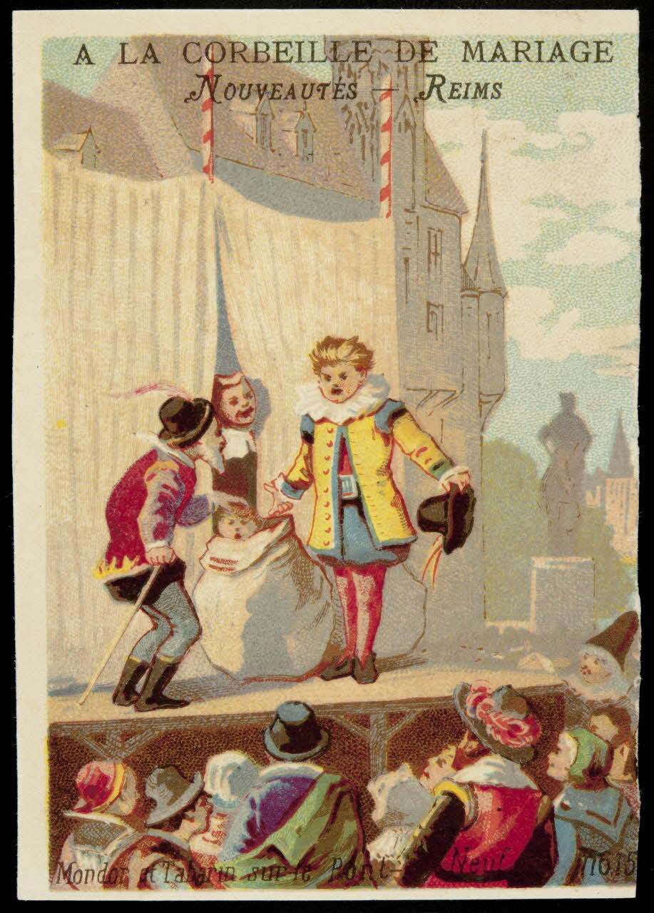 Bouillon-Rivoyre carte réclame chromo Paris 1877-1893 1995.1.3037.3 Photo