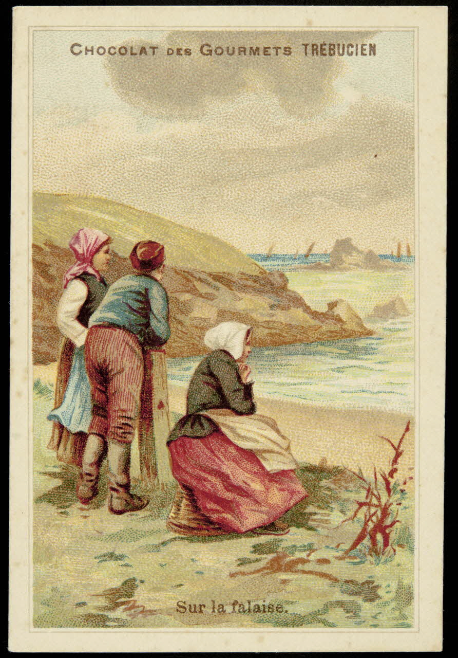 Bouillon-Rivoyre ; Norgeu A. carte réclame chromo Paris 1877-1893 1995.1.3038.10 Photo