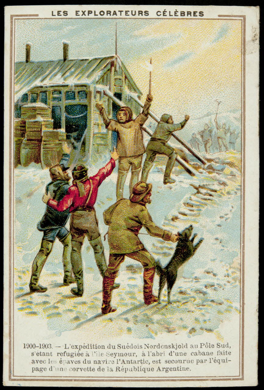 Bouillon-Rivoyre ; Norgeu A. carte réclame chromo Paris 1877-1893 1995.1.3039.9 Photo