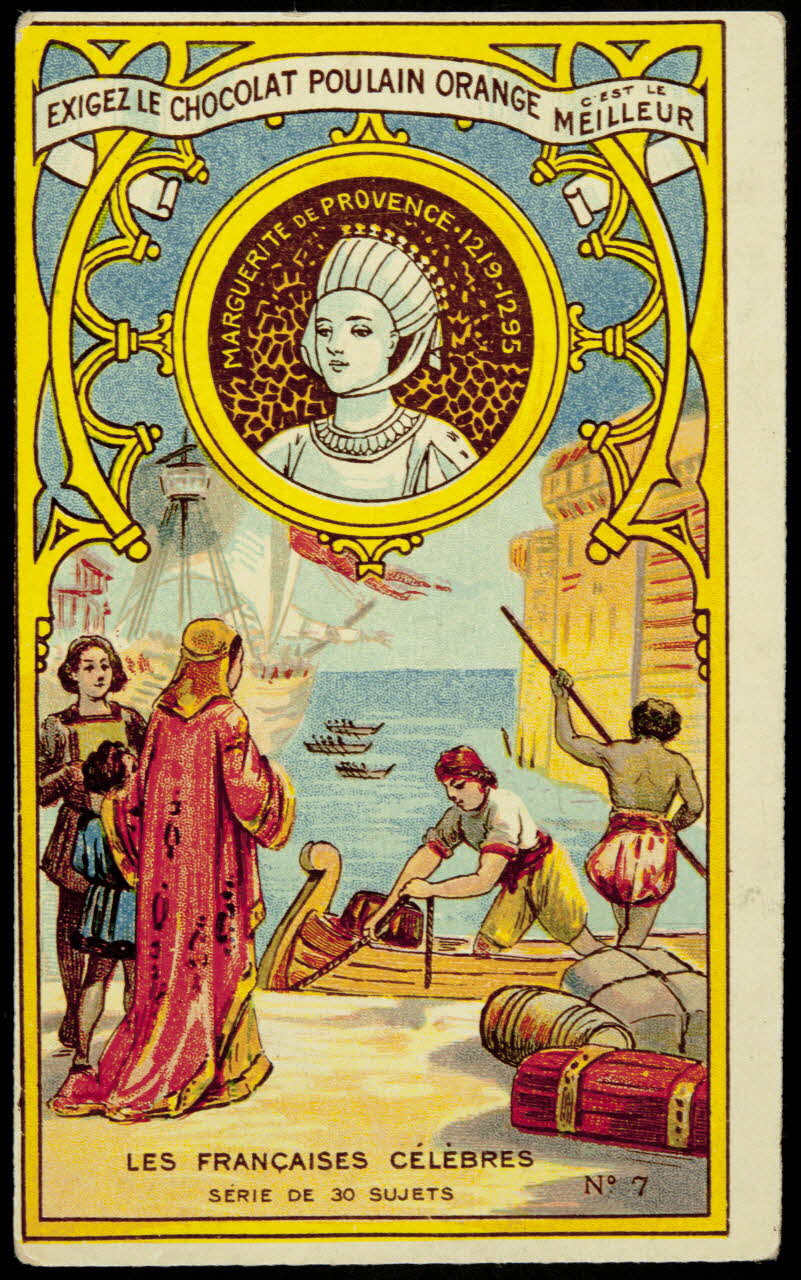 Bouillon-Rivoyre ; Norgeu A. carte réclame chromo Paris 1877-1893 1995.1.3043.3 Photo