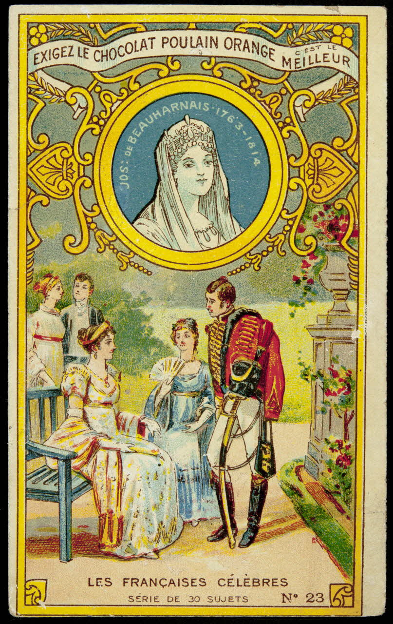 Bouillon-Rivoyre ; Norgeu A. carte réclame chromo Paris 1877-1893 1995.1.3043.6 Photo