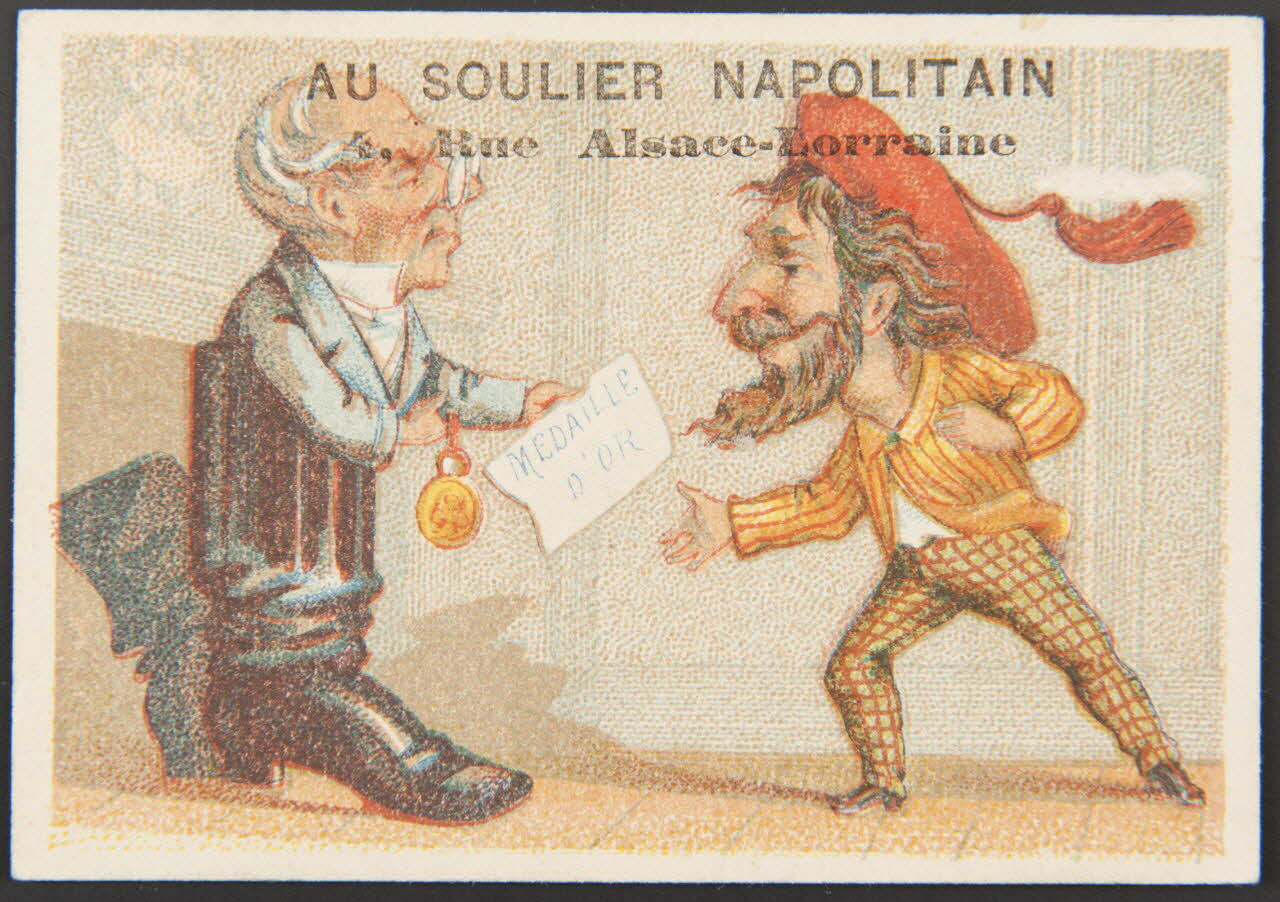 Bouillon-Rivoyre (éditeur), Millaud carte réclame chromo Paris 1877-1893 1995.1.3047.5 Photo