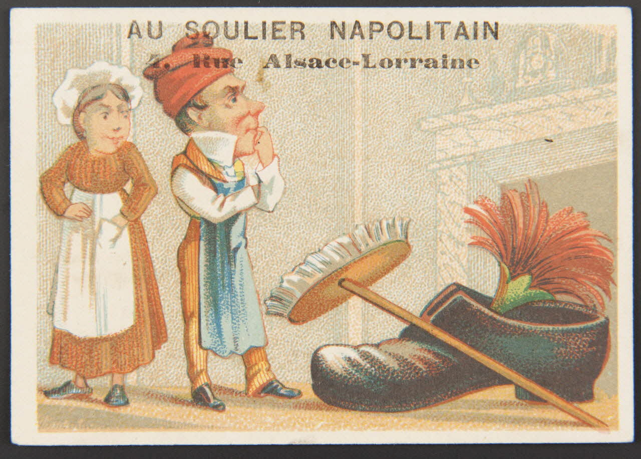 Bouillon-Rivoyre (éditeur), Millaud carte réclame chromo Paris 1877-1893 1995.1.3047.6 Photo