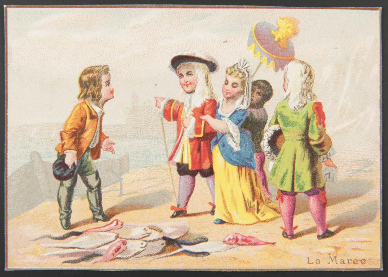 Bouillon-Rivoyre carte réclame chromo Paris 1877-1893 1995.1.3050.3 Photo