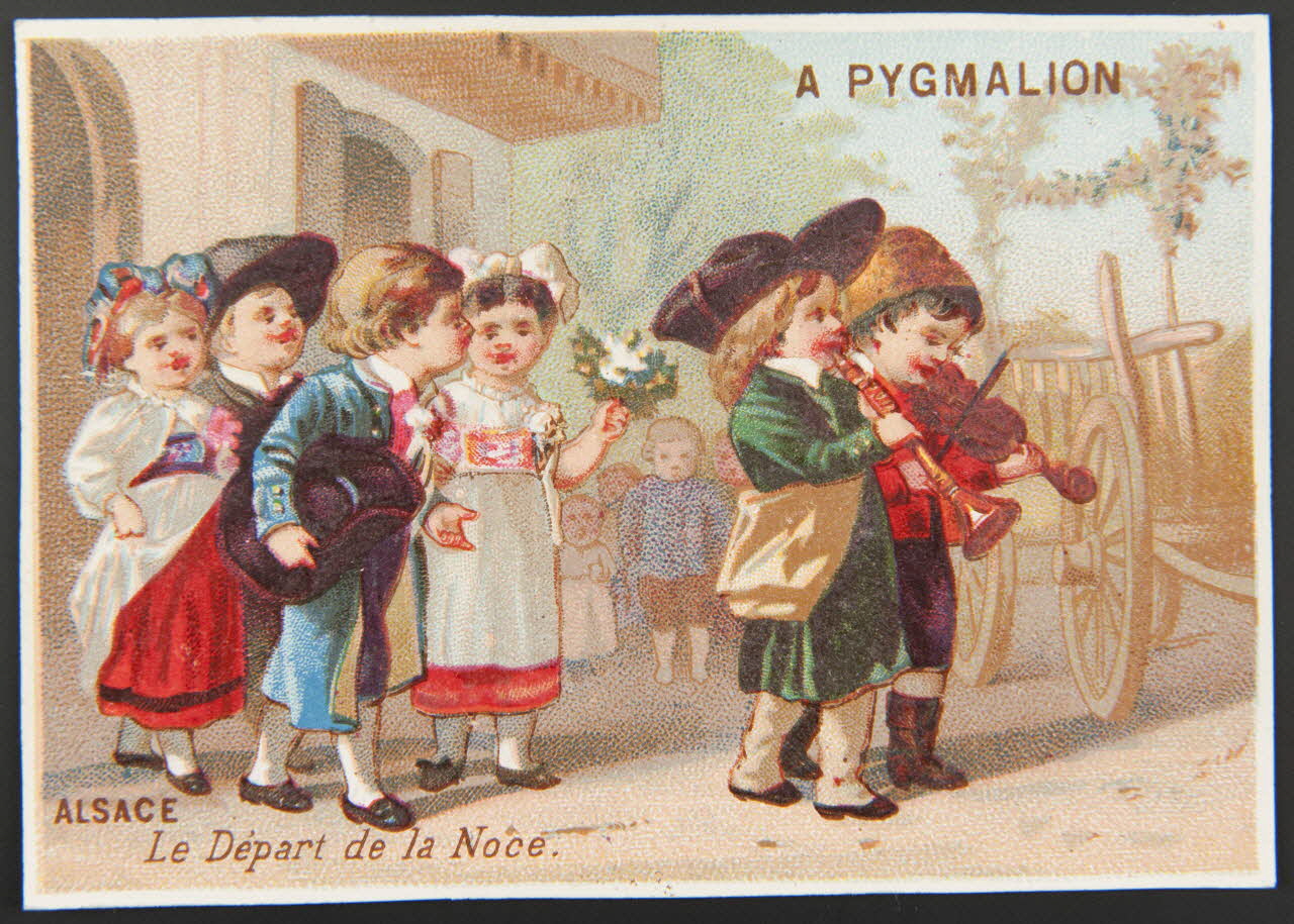 Bouillon-Rivoyre (éditeur), Cochet carte réclame chromo Paris 1878-1882 1995.1.3056.1 Photo