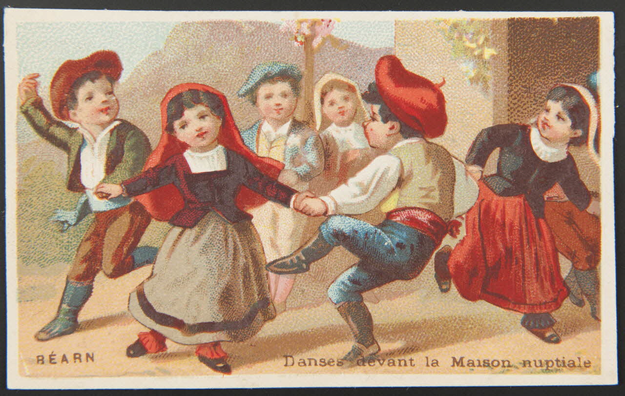 Bouillon-Rivoyre carte réclame chromo Paris 1877-1893 1995.1.3056.10 Photo