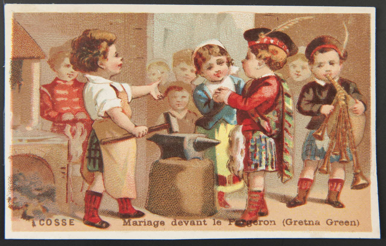 Bouillon-Rivoyre carte réclame chromo Paris 1877-1893 1995.1.3056.11 Photo