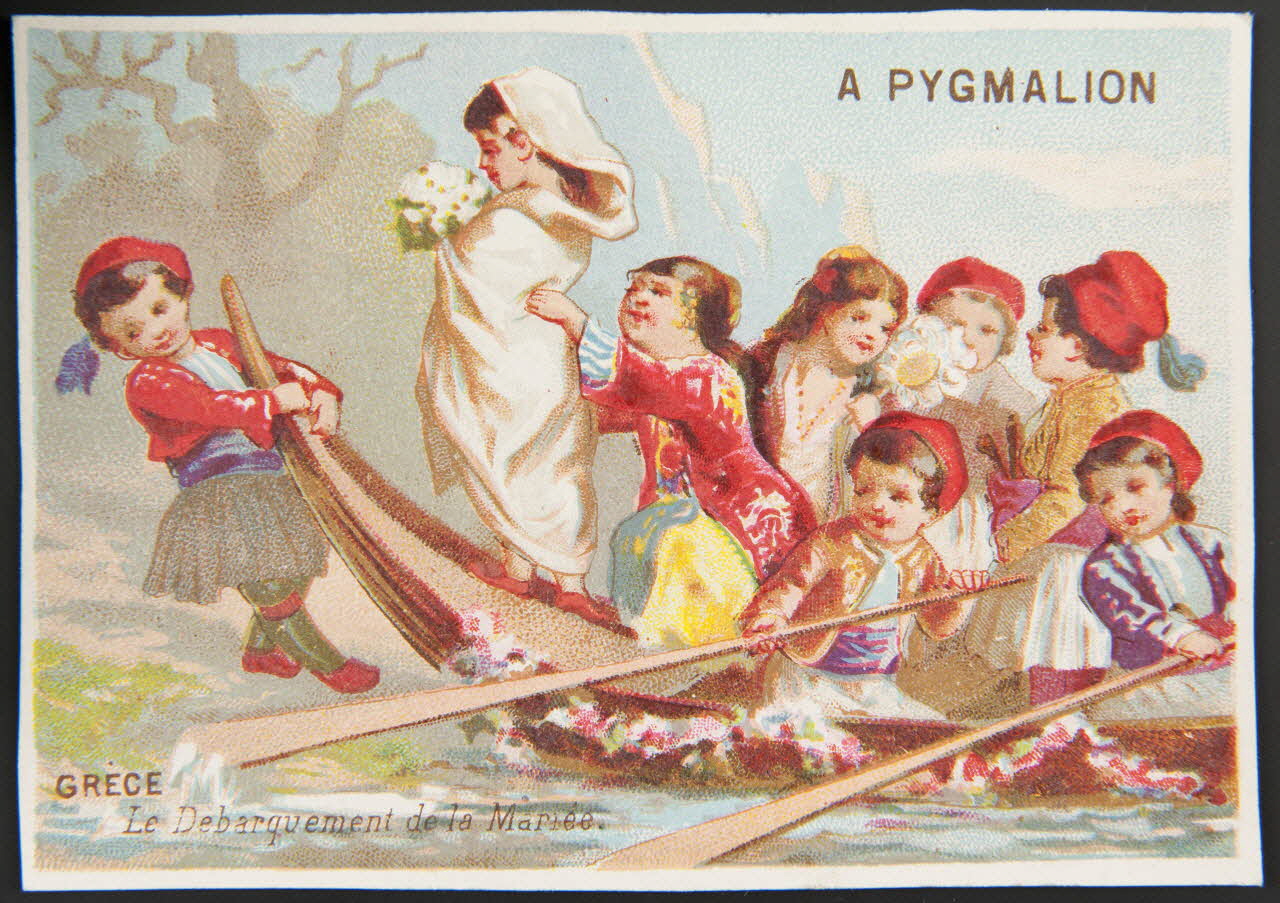 Bouillon-Rivoyre (éditeur), Cochet carte réclame chromo Paris 1878-1882 1995.1.3056.4 Photo