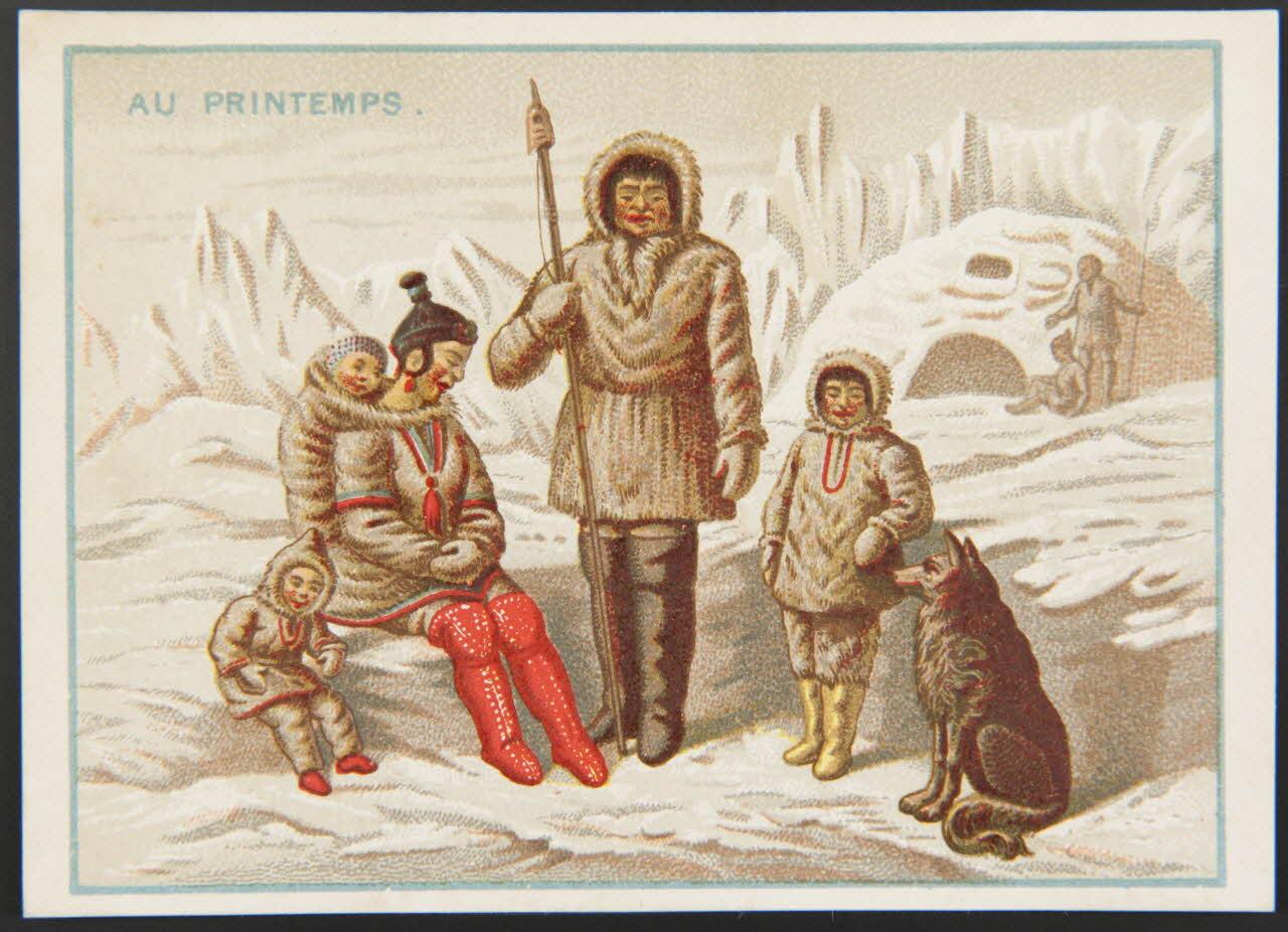 Bouillon-Rivoyre (éditeur), Cochet et Roulié carte réclame chromo Paris 1878-1880 1995.1.3060.2 Photo