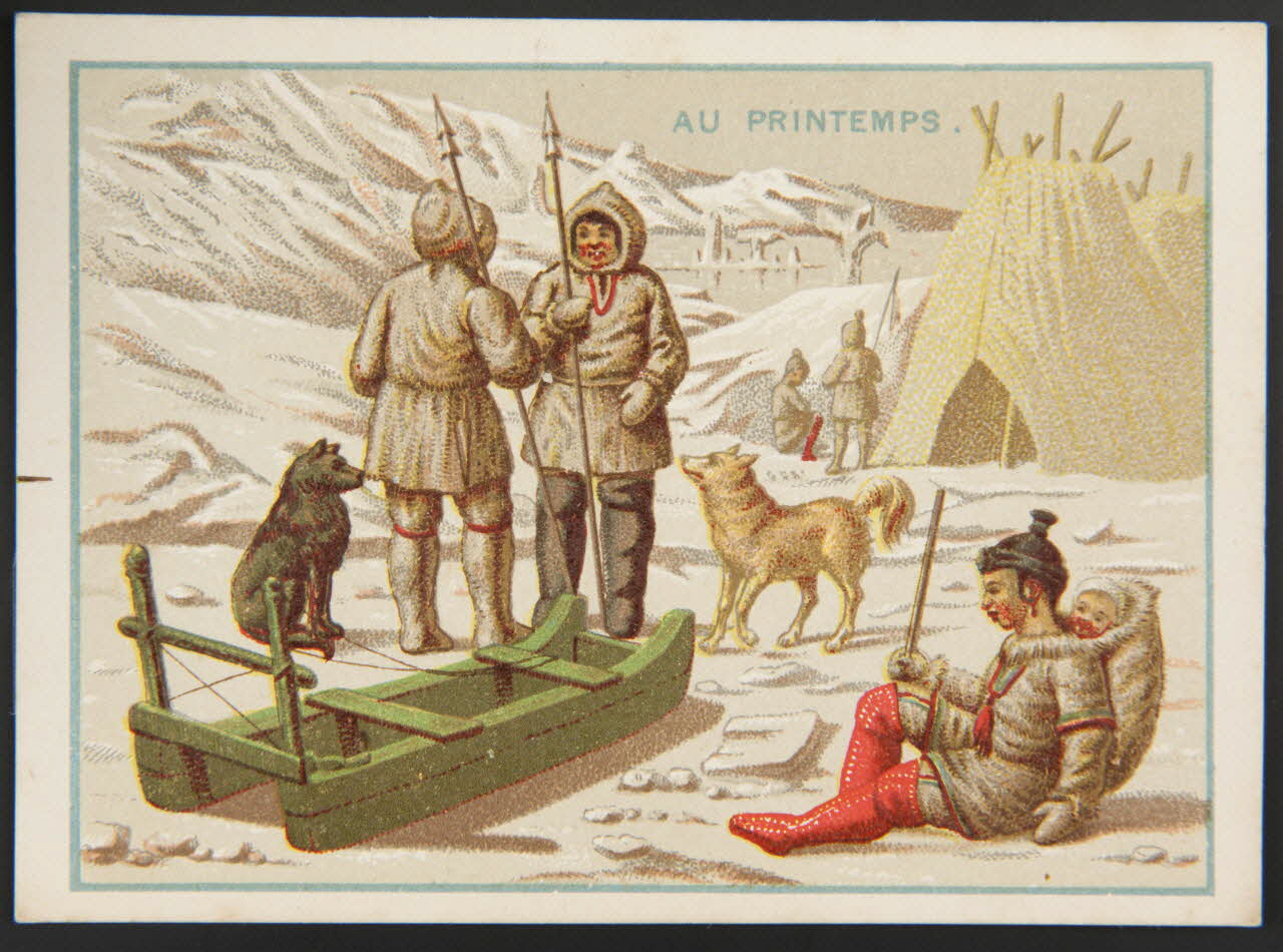 Bouillon-Rivoyre (éditeur), Cochet et Roulié carte réclame chromo Paris 1878-1880 1995.1.3060.6 Photo