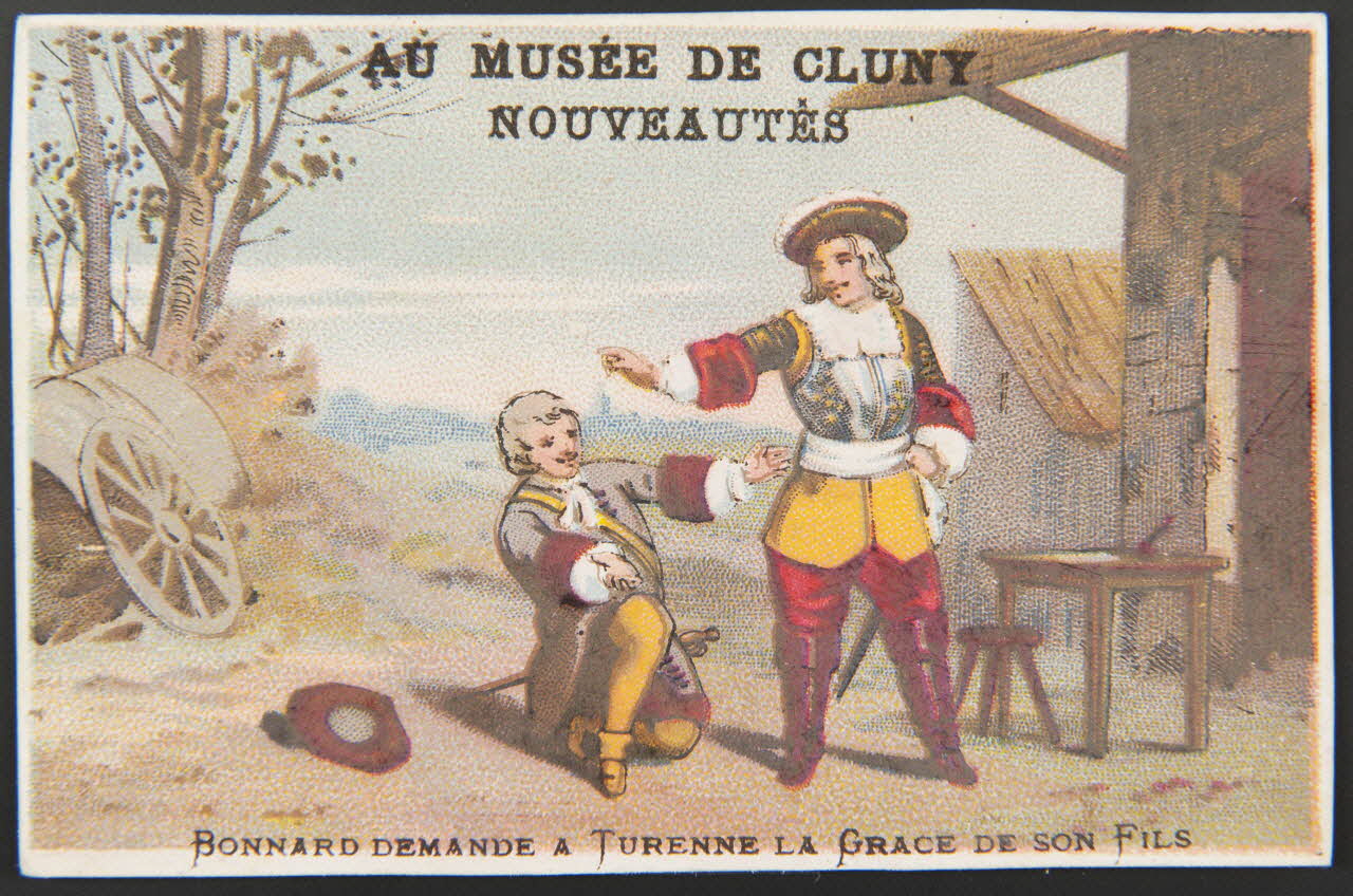 Bouillon-Rivoyre carte réclame chromo Paris 1877-1893 1995.1.3061.1 Photo