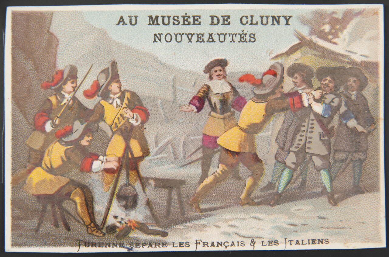 Bouillon-Rivoyre carte réclame chromo Paris 1877-1893 1995.1.3061.4 Photo