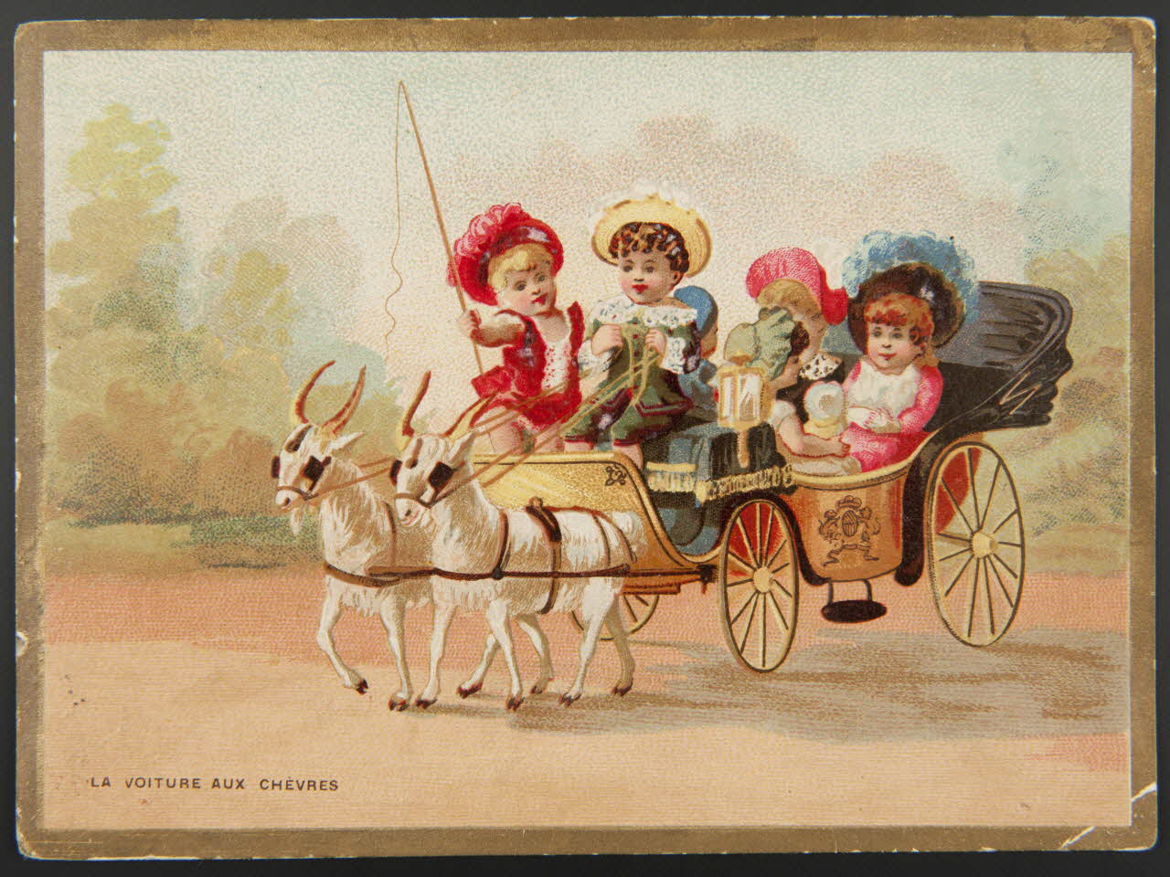 Bouillon-Rivoyre (éditeur), Michel L. carte réclame chromo Paris 1877-1893 1995.1.3067.1 Photo