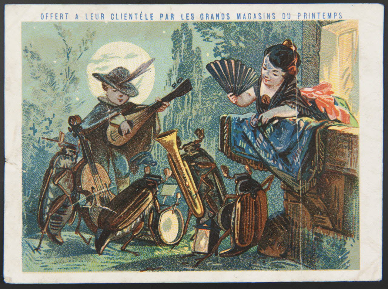 Bouillon-Rivoyre (éditeur), Cochet Aimé carte réclame chromo Paris 1878-1880 1995.1.3069.6 Photo