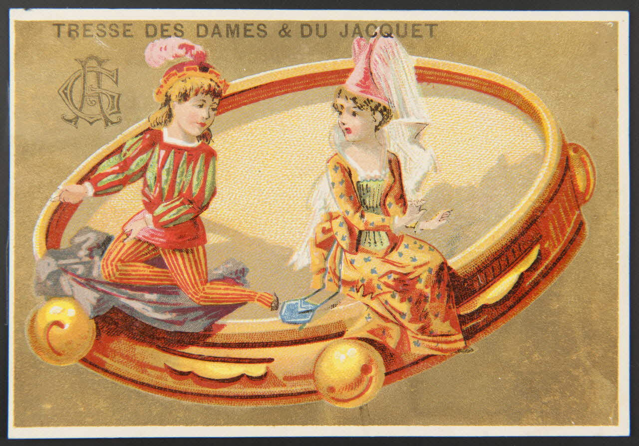 Bouillon-Rivoyre carte réclame chromo Paris 1877-1893 1995.1.3070.1 Photo