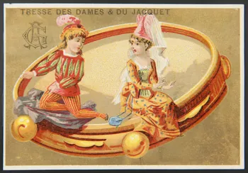 Bouillon-Rivoyre carte réclame chromo Paris 1877-1893 1995.1.3070.1 Photo