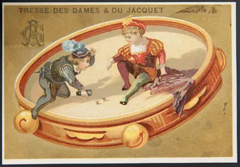 Bouillon-Rivoyre carte réclame chromo Paris 1877-1893 1995.1.3070.3 Photo