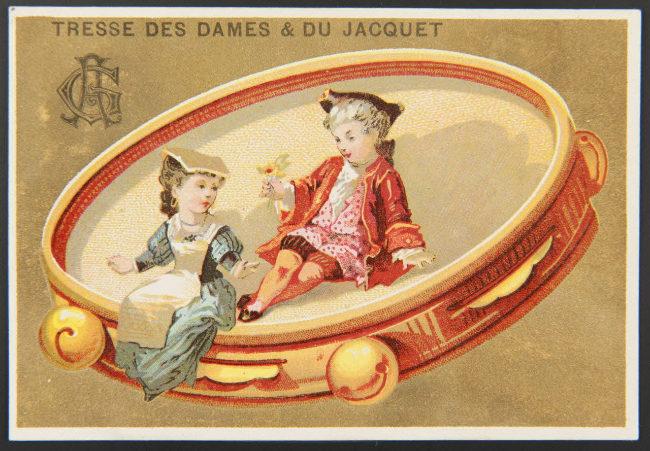 Bouillon-Rivoyre carte réclame chromo Paris 1877-1893 1995.1.3070.4 Photo