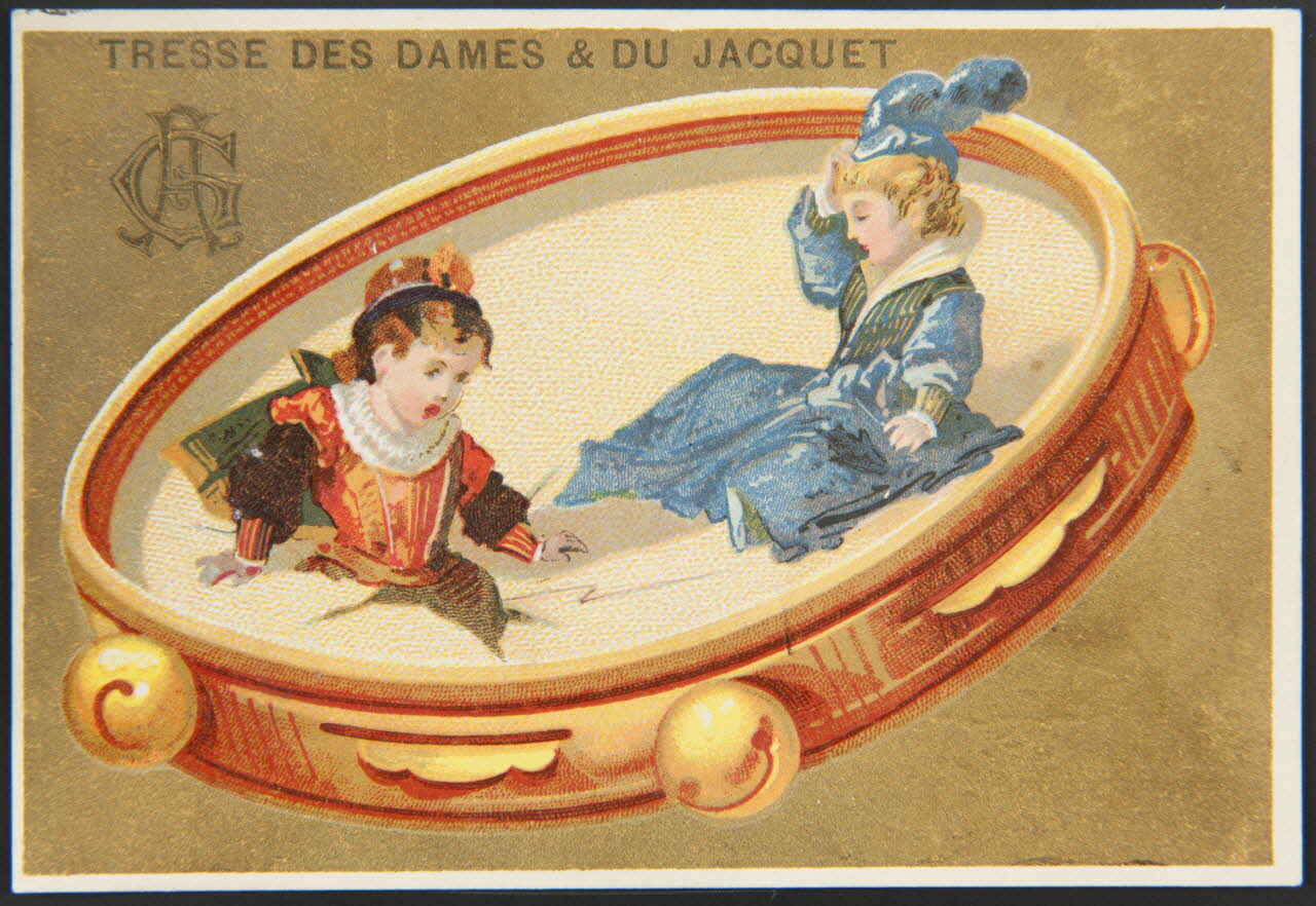 Bouillon-Rivoyre carte réclame chromo Paris 1877-1893 1995.1.3070.5 Photo
